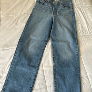 Levi's Light Blue Straight Leg Jeans